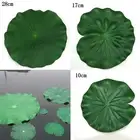 Foglia di Loto Floreale Decorazione Giardino Simulazione 10pz Anniversario Artif