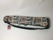 Soda Pop Can Tube Cooler Sleeve Dual Zip Shoulder Strap NEW Yay Junk Food Retro