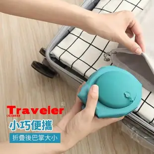 【Traveler】按壓式自動充氣枕 2入組(充氣枕 護頸枕 午睡枕 靠枕)