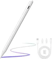 Stylus Pencil for iPad 10th & 9th Generation, Active Pen with Palm Rejection Compatible with 2018-2023 Apple iPad 10/9/8/7/6th Gen/iPad Pro 12.9 &11 inches/iPad Pro 6/5/4th Gen/iPad Air 5/4/3 Gen