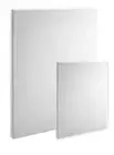6 Pack Economy Stretched Canvas Panels : 8X10 Bulk Discount 5/8" Econo White