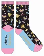 Frankly Funny Novelty Socks One Size Fits Most - Cheers Btches, EJF E10733