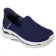 Skechers Go Walk Arch Fit [124888NVLV] 女 健走鞋 休閒 步行 支撐 舒適 深藍