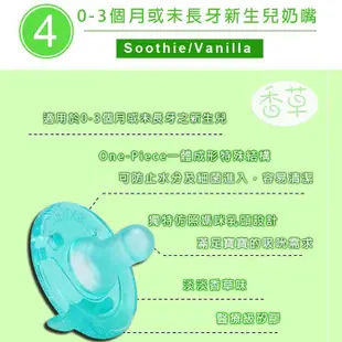 Philips 香草奶嘴 美國 新生兒安撫奶嘴 飛利浦 NICU Soothie 3號 4號 5號 奶嘴 打洞 0395