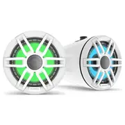 Fusion XS 6.5" 200W Wake Tower Speakers w RGB LED - White