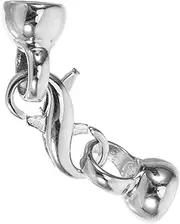 HAPINARY DIY Jewelry Making Large Lobster Claw Clasps Jewelry Closures for Necklace Bracelet