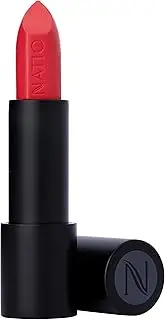 Natio Australia Matte Lip Colour 4 g, Tulip - Vibrant Pink-Toned Red Lipstick - Nourishing Shea Butter, Jojoba & Avocado Oils - Natural Finish, Vegan Friendly & Australian Made