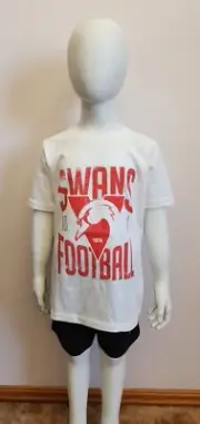 Sydney Swans AFL AFSWN0842 W24 Boys Short Sleeve Pyjama Set Size 6 New