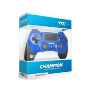 PS4 TTX Tech Champion Wireless Controller Video Game Accesories Blue