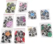 100PCS Craft Doll Eyes, Doll Eyes Plastic Safety Eyes, Stitch Stuffed Animal