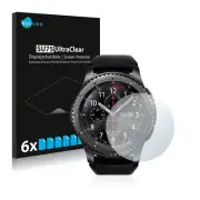 Samsung Gear S3 Frontier Smart Watch 6x Transparent ULTRA Clear Screen Protector