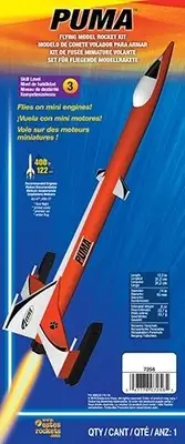 Puma *Estes #7256*- Skill Level 3 - Model Rocket NEW