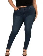 [Indigo Tonic] Kylie Curve Skinny Jeans in Blue