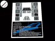 CUSTOM STICKERS for Super Star Destroyer 10221 TOYS , Models , Building blocks