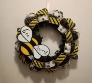Bee Sweet Wreath - Spring - Deco Mesh and Ribbon