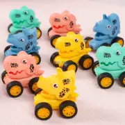 10Pcs Cute Mini Dinosaur Pull Back Cars Toy for Kids Birthday Party Favors Pinat
