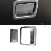 For Mazda 3 Axela 2014-2019 Silver Passenger Storage Box Handle Panel Trim Cover (for: Mazda)