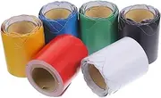 Operitacx 6Rolls Decorative Border for Bulletin Boards Multi Color Trims for Classroom Decor Scrapbooking Craft Projects Easy to Cut for DIY Projects