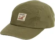 [Wrangler] Men's 5 Panel Cap, Canvas Khaki, One Size