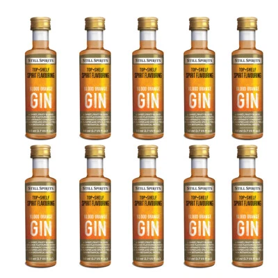 10X Still Spirits Top Shelf Blood Orange Gin 50ml Home Brew Gin Essence