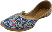 [Step n Style] Handmade Jutti Khussa Shoes Indian Pakistani Shoes Ethnic Flat Shoes