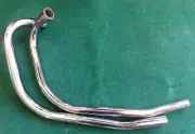 Upswept exhaust pipes for Norton Commando 750 Roadster 1971 on- Made in England