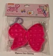 Jojo Siwa Pink Popper Fidget Keychain NEW