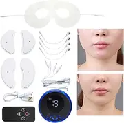 EMS Facial Device - Electric Facial Massager EMS Beauty Instrument Microcurrent Lifting | Face Care Portable Tightening with 8 Massage Modes For Women Men Foccar