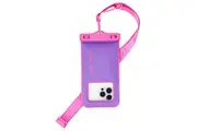 Case-Mate Universal Waterproof Floating Pouch Case For Phones Purple Fuchsia