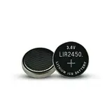 手錶電池 電池 紐扣電池 3.6V LIR2450充電電池可代替CR2450紐扣電池門禁卡用離子電池