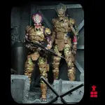 偏愛玩物👾《終極戰士 使者掠奪者》NECA 正版 鐳射標 EMISSARY PREDATOR 2018年 7吋 可動公仔