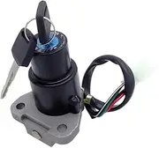 CACNPDPHZH 1 Set Motorcycle Fuel Tank Cap Cover Fit For Yamaha XT600 TW200 DT200 DT200R XT225 Serow 225 Moto Ignition Switch Seat Key Lock Kit