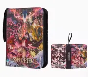 One Piece TCG Card Binder Album Trading Card Game LUFFY LAW KID 4 GRID