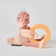 Pomelos the Ostrich Teething Ring - Les Deglingos