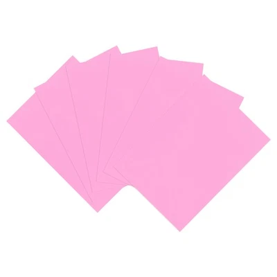 Foam Sheets Crafts 11x8 Inch 2mm EVA Craft Foam Paper Sheets, Rose Red, 6 Sheets