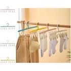 Socks Hook Anti-slip Multifunctional Laundry Hanger Underwear Socks Holder
