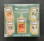 Omega Mystery Box Delta Series - 10 Pokemon CGC Graded Cards - Sealed Box