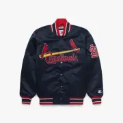 HOMAGE X Starter St. Louis Cardinals Heavyweight Satin Jacket Size M