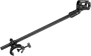 Levemolo Microphone Stand Suspension Mic Stand Microphone Arm Mic Accessories Mic Stand for Radio Adjustable Mic Stand Scissor Arm Stand Mic Arm with Clamp Mic Boom Arm Microphone Bracket