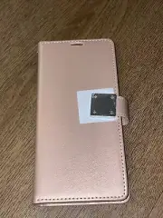 Samsung Galaxy A51 5g Rose Gold Trifold wallet with magnetic flap C301