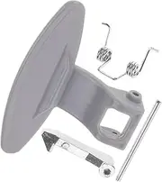 [KOCKSHION] 1Set Drum Washing Machine Door Handle Replacement Compatible with Lg Durable Metal Handle for Washer Easy Installation Enhances Aesthetic Reliable Performance