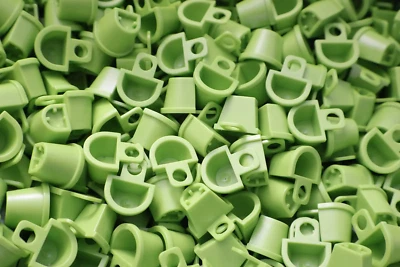 15 Lego Lime, Minifigure Container D-Basket, Accessory Parts, City inv 239
