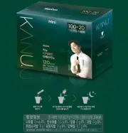Kanu Mini Decaffeinated Americano Coffee 0.9g * 120ea - Korea Food