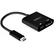 StarTech.com USB C to DisplayPort Adapter with 60W Power Delivery Pass-Through - 8K/4K USB Type-C to DP 1.4 Video Converter