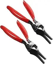 BUGUUYO 2pcs Auto Hose Removal Pliers Tool Vacuum Line Tube Remover for Cooling Systems Versatile Mechanic Tool for Quick Hose Disassembly Secure Grip Design for Easy Use
