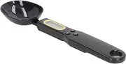 Digital Black Food Scale Spoon Electronic Screen Kitchen Measurement ABS