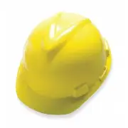 Msa Safety Hard Hat,Type 1, Class E,Pinlock,Yellow 463944 Msa Safety 463944