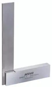 Wide Base Machinist Square 200x130mm Accud AC-845-006-02