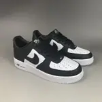 NIKE AIR FORCE 1 LOW TUXEDO 男女休閒鞋 黑白 AQ4134-100