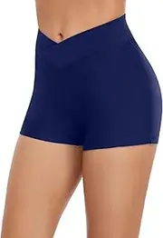 [Generic] Plus Size Bathing Suits for Women Leopard Beach Briefs Buttons Running Shorts Swim Shorts Beach Bikini High Swim Swimwears Tankinis Set Womens Swim Top Plus Size